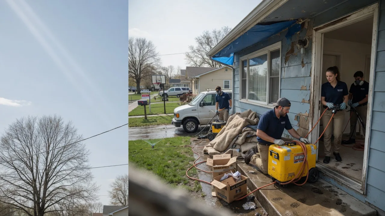 Basement Flood Cleanup in Ohio near me
